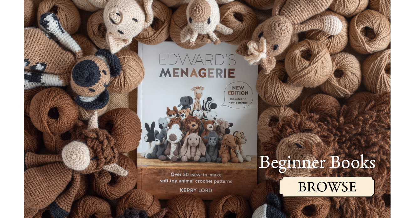 Books beginner animal crochet learn kerry lord